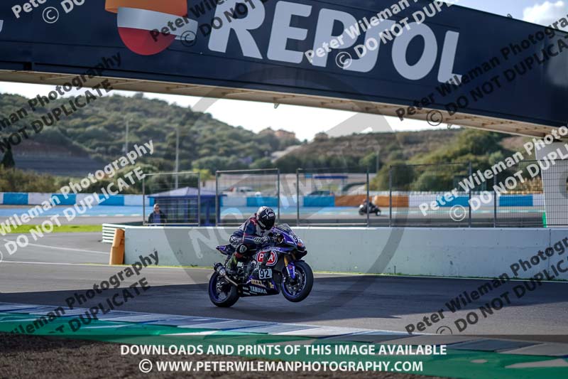 25 to 27th november 2017;Jerez;event digital images;motorbikes;no limits;peter wileman photography;trackday;trackday digital images